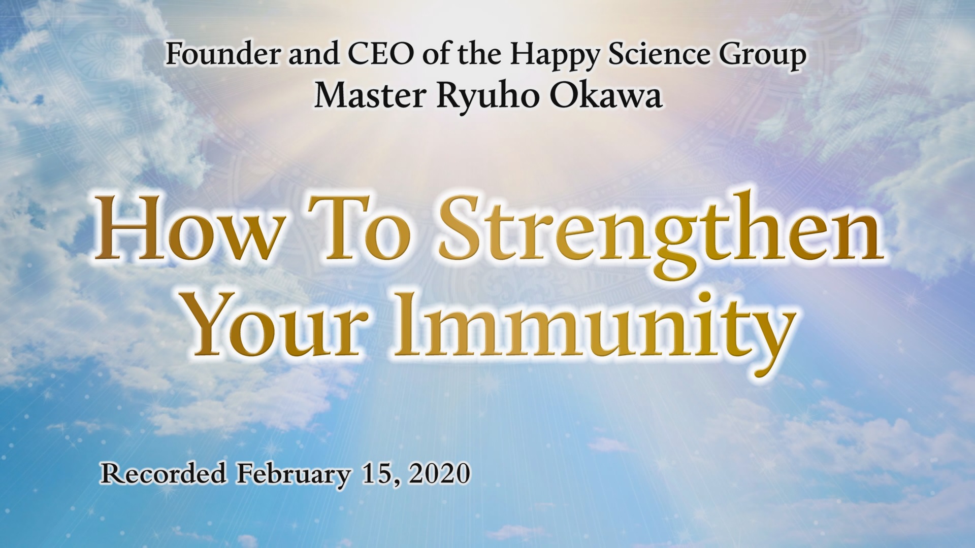 How to Strengthen Your Immunity